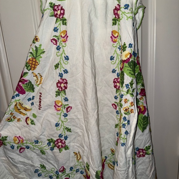 Farm Rio Tropical Romance Floral Maxi Dress size medium - Picture 6 of 11